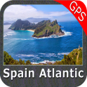 Spain Atlantic GPS Map Navigator