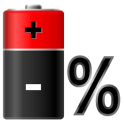 Floating Battery Percentage %