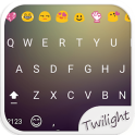 Material Black Emoji Keyboard