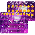 Time Zone Emoji Keyboard Theme