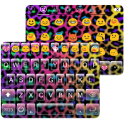 Rainbow Cheetah Emoji Keyboard