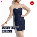 Navy Blue Dress