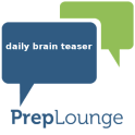 PrepLounge Daily Brain Teaser