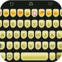 Yellow Type Writer Keyboard