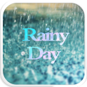 Glass Rainy Emoji Keyboard Art