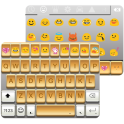 Arabic Gold Emoji Keyboard