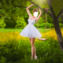 Ballerina-Foto-Montage