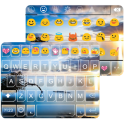 Sunrise Emoji Keyboard Theme