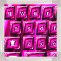 Neon Pink Keyboards