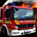 Feuerwehrmann-LKW Rettung