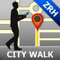 Zurich Map and Walks
