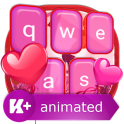 Love Animated Keyboard
