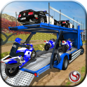 OffRoad Police Transport Truck Driving Games