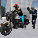 Motocicleta Zombie Policía