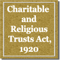 The Charitable Trusts Act 1920