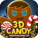 3D Candy Man World Run