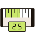 Smart Ruler ↔️ cm/inch measuring for homework!