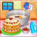 Cooking strawberry short cake