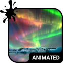 Aurora Light Animated Keyboard + Live Wallpaper