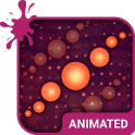 Cherry Swirl Animated Keyboard