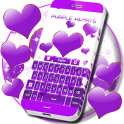 Purple Hearts Keyboard