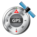 Brújula con mapa GPS