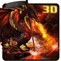 3D Fire dragon