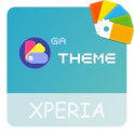 Theme XPERIA ON™ | Be Cyan - Design For SONY