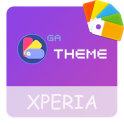 Theme XPERIA ON™ | Be Purple - Design For SONY