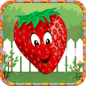 Puzzles for children of berry