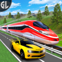 Car vs Train Real Racing Simulator