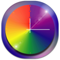 Rainbow Clock Widget