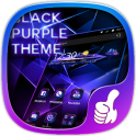 Black Purple Technology Theme