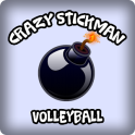 Crazy Stickman Volleyball