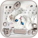 Innocent Cute Cat Tema de teclado