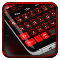 Black Red Keyboard Theme