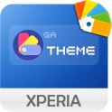 GALAXY XPERIA Theme | JUST BLUE Design For SONY