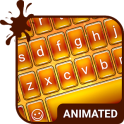 Orange Animated Keyboard