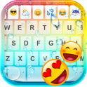 Color Rain Emoji Keyboard