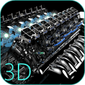 Motor Turbo 3D Live Wallpaper