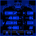 Blue Chess Crown Dialer theme