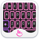 Neon Pink Club Keyboard Theme