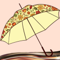collage de foto del paraguas