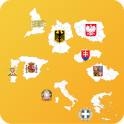 European Country's Region Info and Quiz