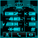 Turquoise Chess Crown Dialer theme