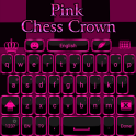 Pink Crown Keyboard theme