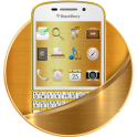 Gold Aureate BlackBerry Theme