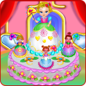 Baby Princess Cake Cooking