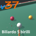 5 pins billiard