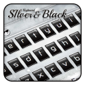 Silver Black Keyboard Theme